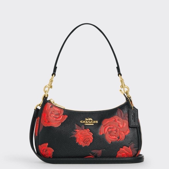 Coach Handbags - Coach Teri Floral Print Shoulder Bag